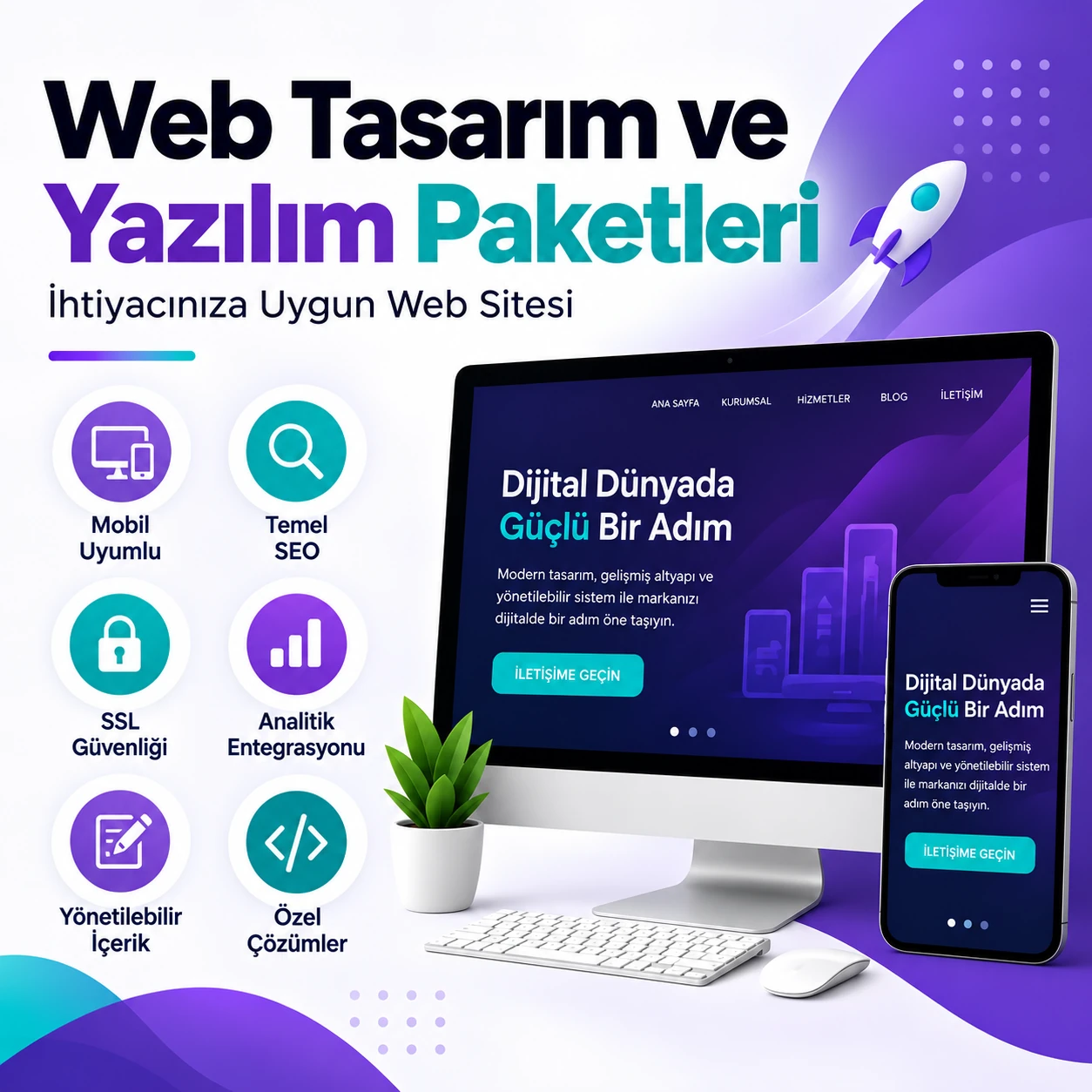 Web Tasarım ve Yazılım Paketleri: Hangi Özellik Ne İşe Yarar?